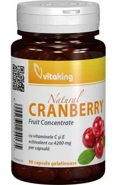 Extract de merisor canadian Vitaking - 90 capsule gelatinoase